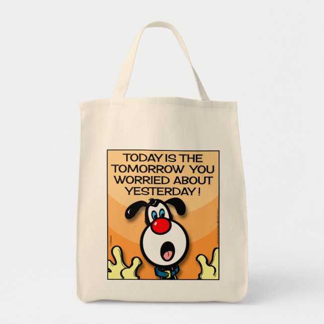Bolsa Tote Hoje É O Amanhã (Frente)