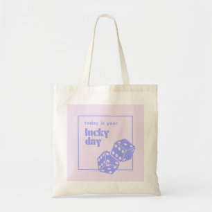 Bolsa Tote Hoje é o seu dia de sorte, Lucky, a Menina Mais So