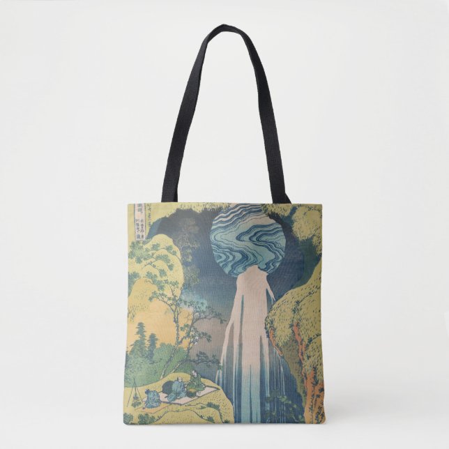 Bolsa Tote Hokusai Amida cai na cachoeira do Japão (Frente)