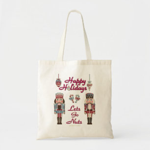 Bolsa Tote Holiday Nutcracker deixa Loucos irem