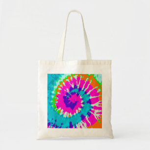 Bolsa Tote holiES - Estilo de Batik Espiral de Energia