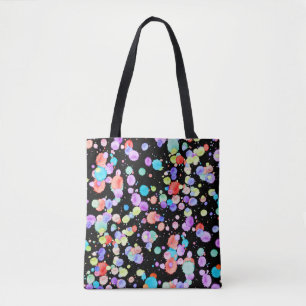 Bolsa Tote holiES - Splatter multicolor 1 + seu backgr.