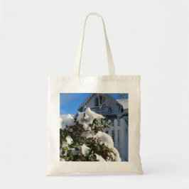 Bolsa Tote Holly Berries em neve - Martha's Vineyard