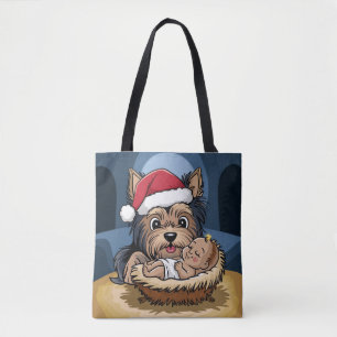 Bolsa Tote Holly chlid adorada por yorkshire Terrier