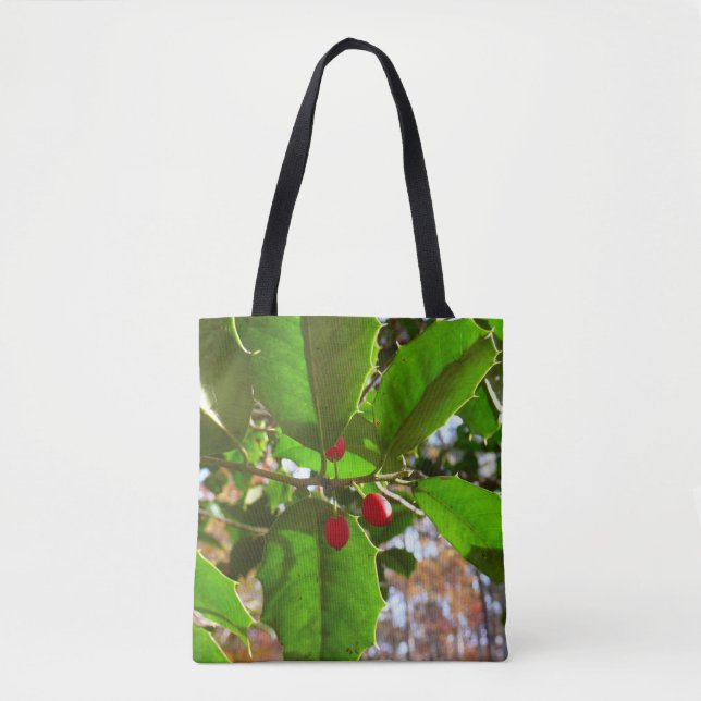 Bolsa Tote Holly Sai do Feriado II Botânico (Frente)