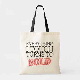 Bolsa Tote Home Page do Agente do Imobiliário do Funny Realt