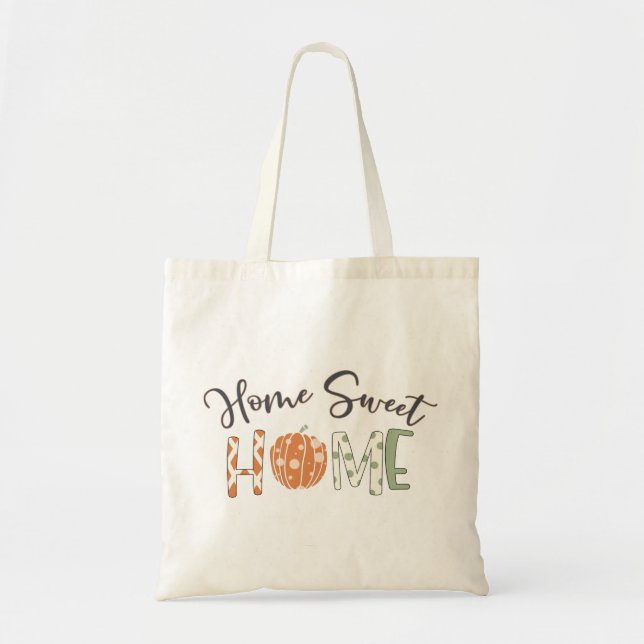 Bolsa Tote Home Sweet Home Graças (Frente)
