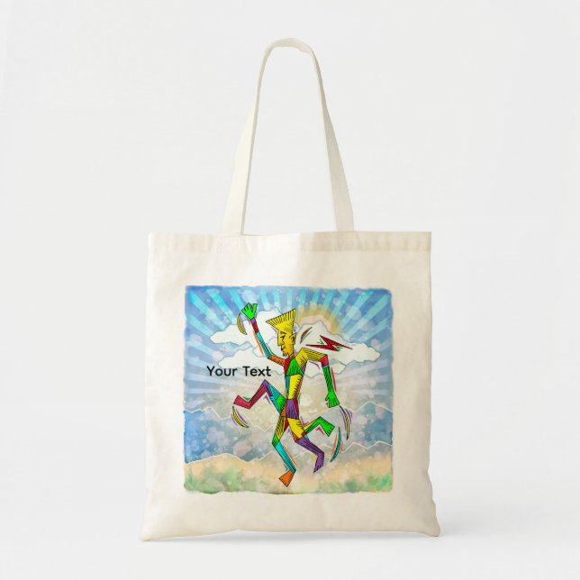 Bolsa Tote Homem Correndo (Frente)