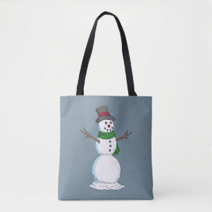 Bolsa Tote Homem de neve