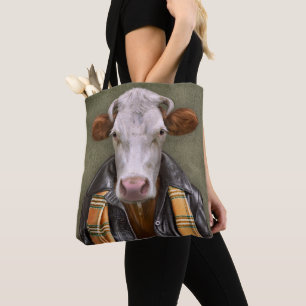 Bolsa Tote Homem de vaca