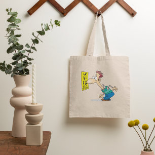 Bolsa Tote Homem Lendo Um Saco De Toque De Gráfico De Olhos