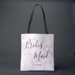 Bolsa Tote Homem-martelo rosa elegante e moderno<br><div class="desc">Design de mármore rosa de tendência.</div>