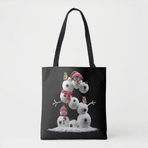 Bolsa Tote Homem-Neve em forma de S