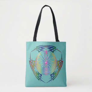 Bolsa Tote HOMEM NO tribal MAZE + seu passado