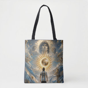 Bolsa Tote Homenagem à Lenda do Futebol Argentino