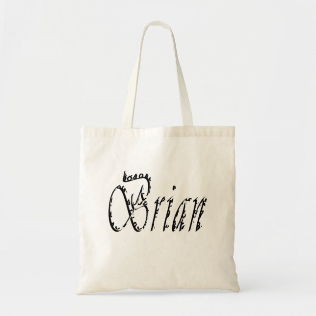 Bolsa Tote Homens Chamados Brian, (Frente)