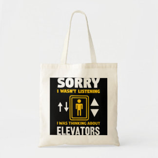 Bolsa Tote Homens de Arte do Elevador legal Mulheres Inspetor