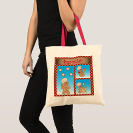 Bolsa Tote Homens de pão-de-espécie