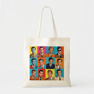 Bolsa Tote Homens dos anos 60