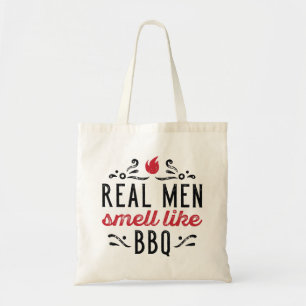 Bolsa Tote Homens Reais Cheiram A CHURRASCO