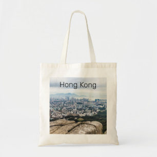 Bolsa Tote Hong Kong Lion Hill Skyline Panorama Souvenir