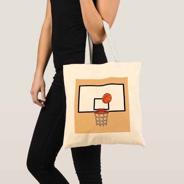 Bolsa Tote Hoop de basquetebol (Frente (produto))