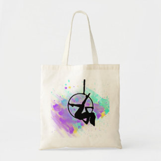 Bolsa Tote Hoop Lyra Dancer Aerislist posam em silhueta
