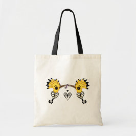 Bolsa Tote Hoopoe Love Birds ( Love in the air )