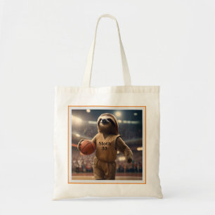 Bolsa Tote Hoops and Hangs: The Slam Dunking Sloth,