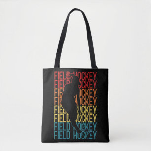 Bolsa Tote Hóquei em Campo Retro Vintage