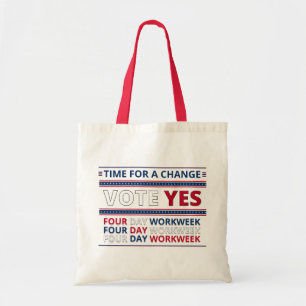 Bolsa Tote Hora Da Mudança - Votação Sim - Semana Única De Qu