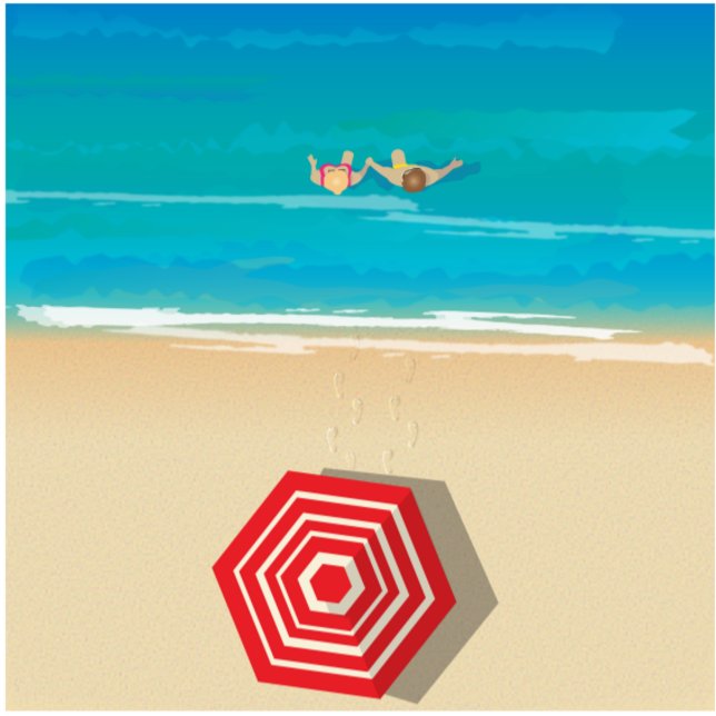 Bolsa Tote Hora da Praia! (Criador carregado)