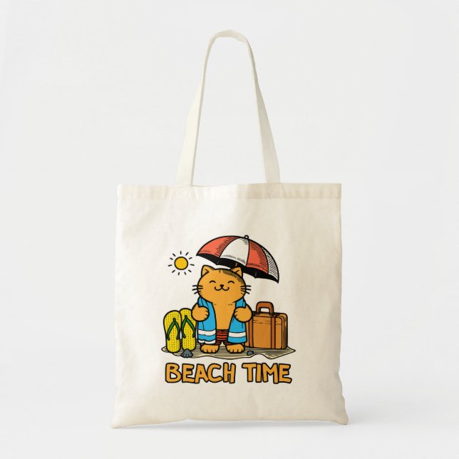 Bolsa Tote Hora da praia 1 (Frente)