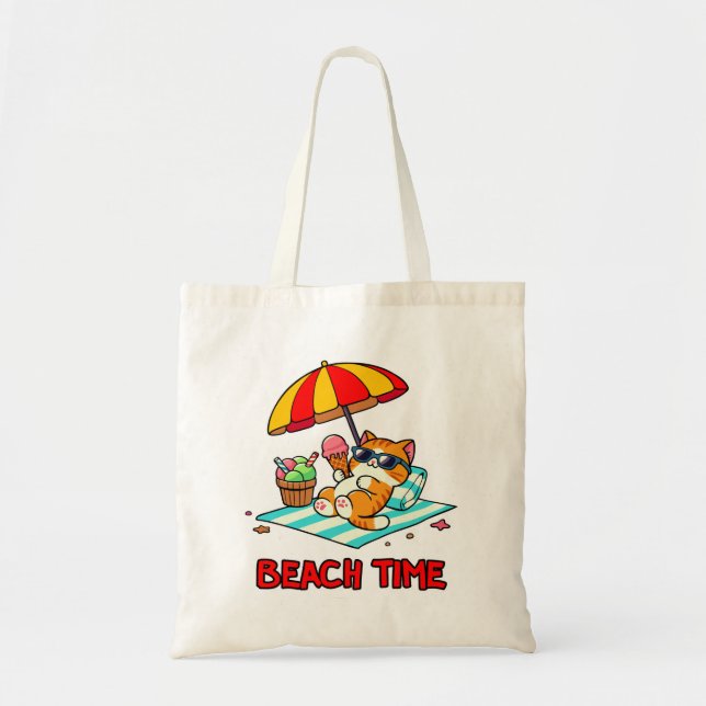 Bolsa Tote Hora da praia 3 (Frente)