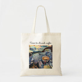 Bolsa Tote Hora de beber café