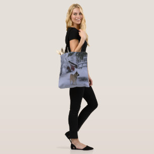 Bolsa Tote Hora de inverno....