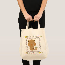 Bolsa Tote Hora do chá do Urso Pequeno
