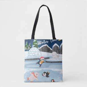 Bolsa Tote Hora do inverno