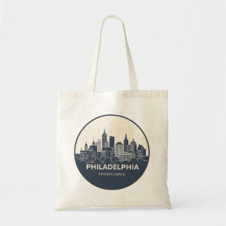 Bolsa Tote Horizonte de Filadélfia, Pensilvânia, EUA