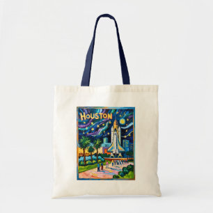 Bolsa Tote Horizonte de Houston Centro Espacial Foguete Van G