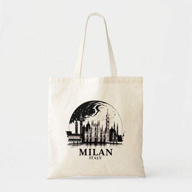 Bolsa Tote Horizonte de Milão Itália (Frente)