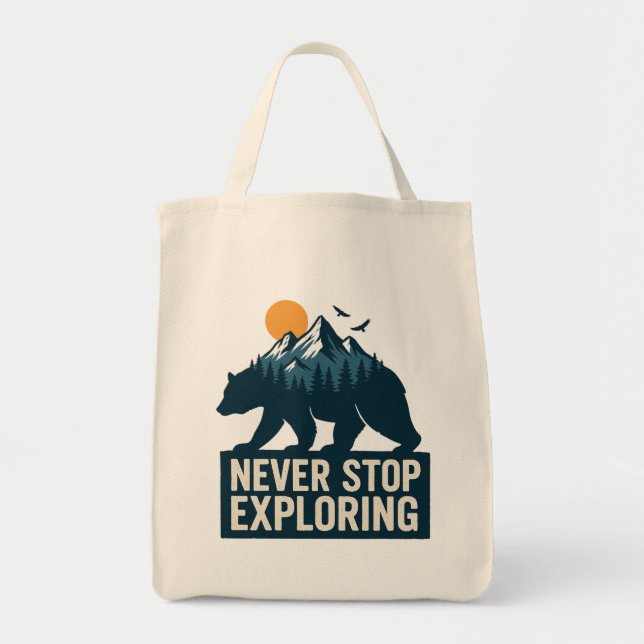 Bolsa Tote Horizontes Selvagens (Frente)