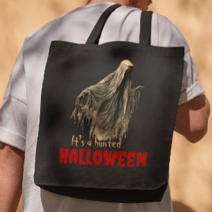 Bolsa Tote Horror Gótico Engraçado Personalizado, Spooky Ghos