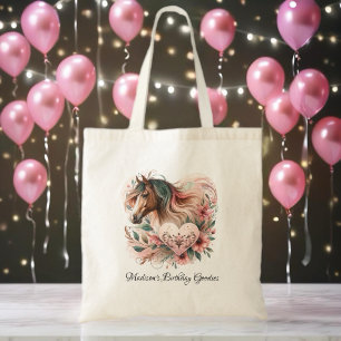 Bolsa Tote Horse Girl Birthday