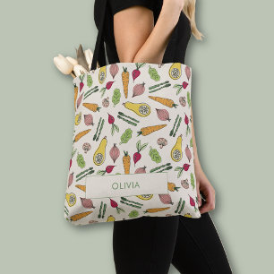 Bolsa Tote Horta Localmente Cultivada Feira de Agricultores
