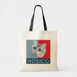 Bolsa Tote Hosico - Ilustração Azul Vermelho