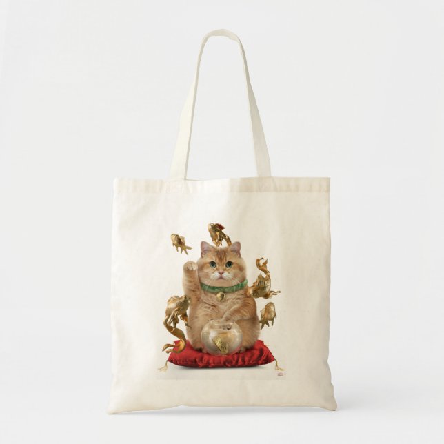 Bolsa Tote Hosico Maneki-neko (Frente)
