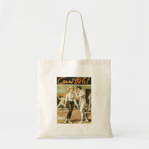 Bolsa Tote Hotel grande que cerca o poster