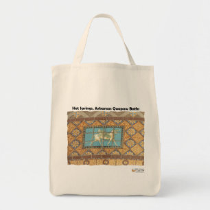 Bolsa Tote HotSprings, AR Quapaw Dome Telhas II Presentes Rou