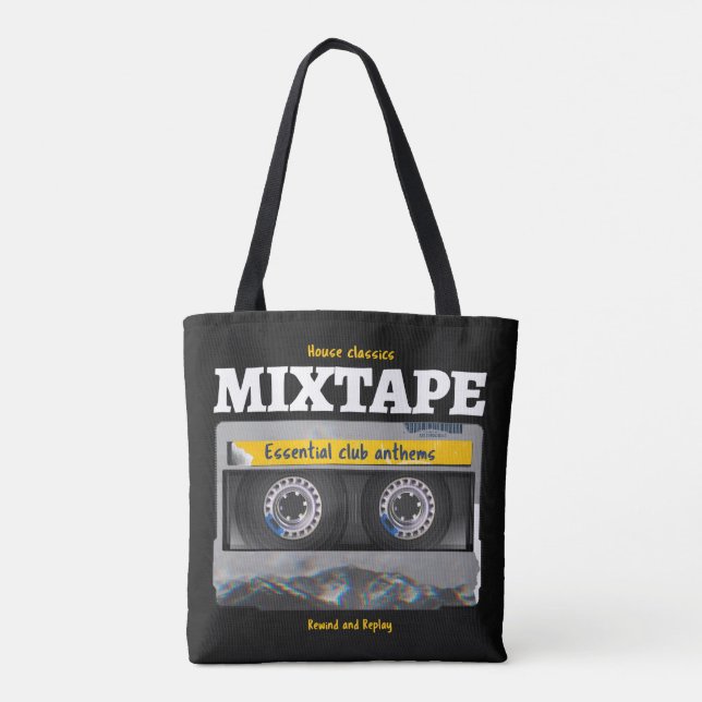 Bolsa Tote House Classics Mixtape Club Anthems (Verso)